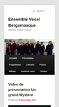 Mobile Screenshot of bergamasque.org